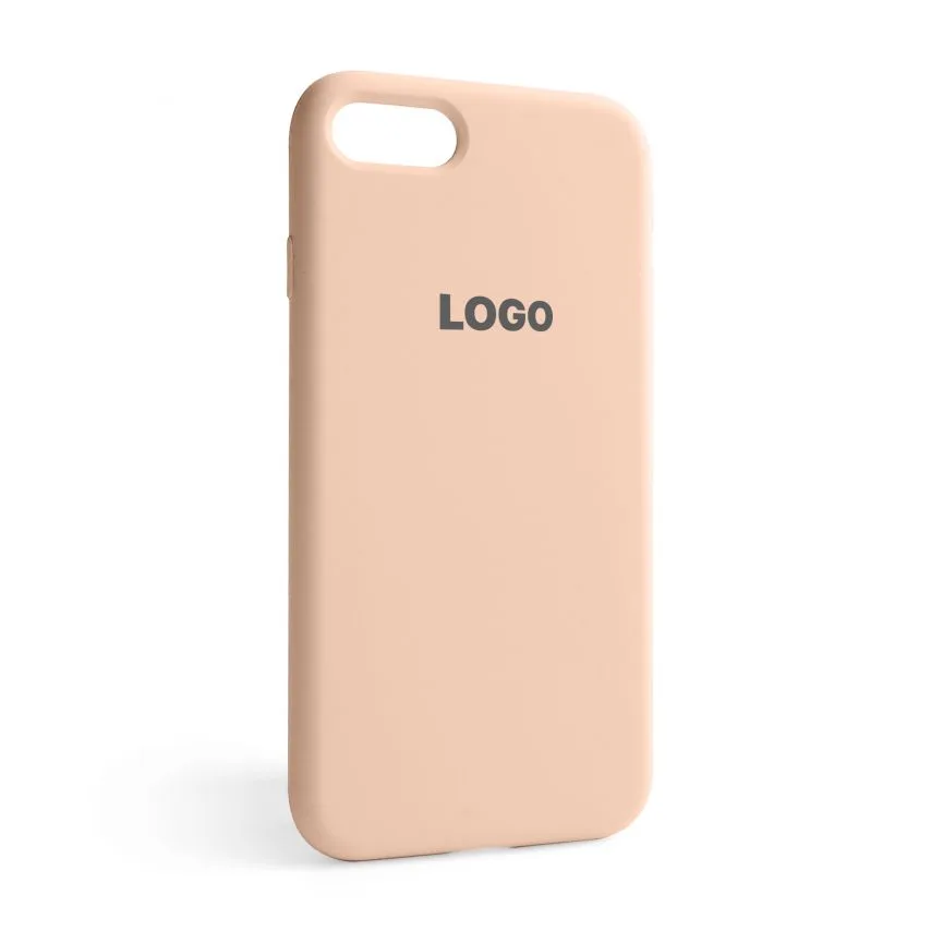 Чохол Silicone Case для Apple iPhone силікон бежевий