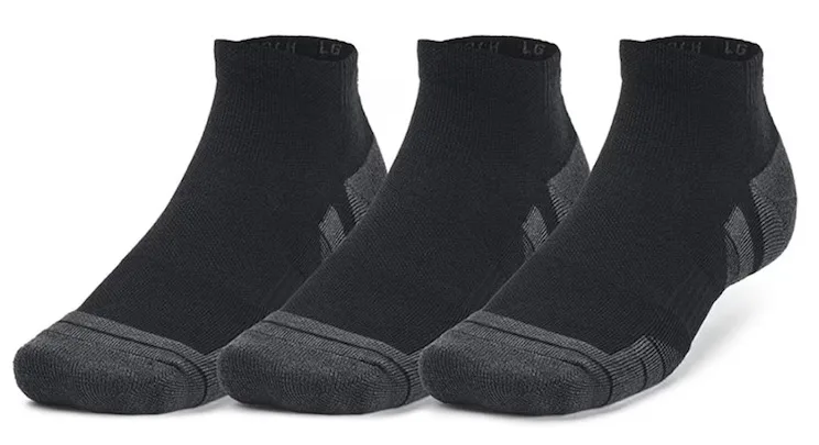 Шкарпетки Under Armour поліестер XL чорні 3pk Low