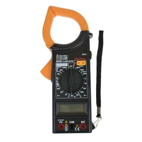 Цифрові струмові кліщі PROTESTER M266C 750А 1000В 37х90х230 мм Чорний