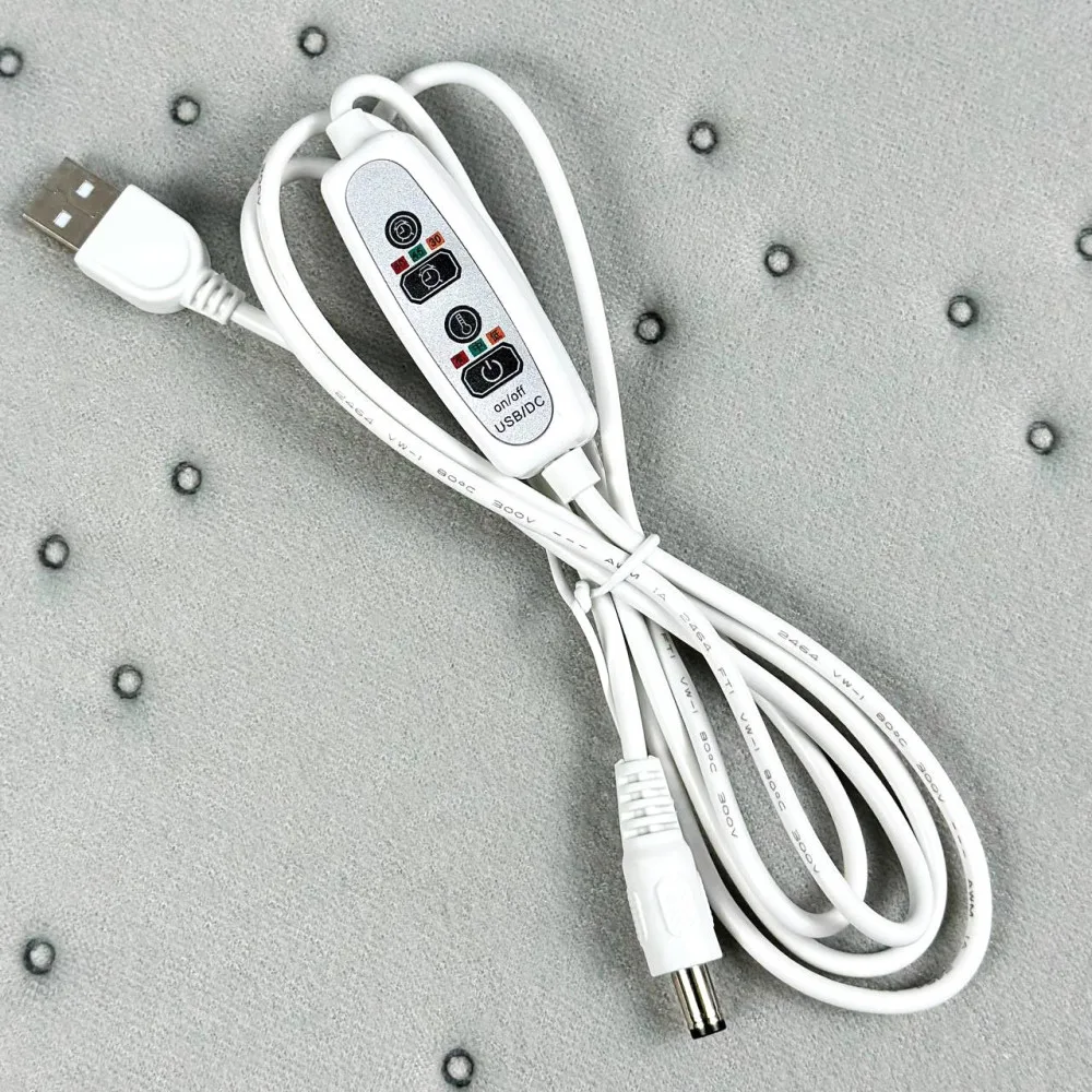 USB подушка с подогревом 45х45 см паралон 3 режима с таймером 55 градусов