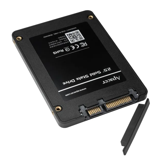 Накопичувач SSD Apacer 2.5" 480GB SATA TLC Чорний