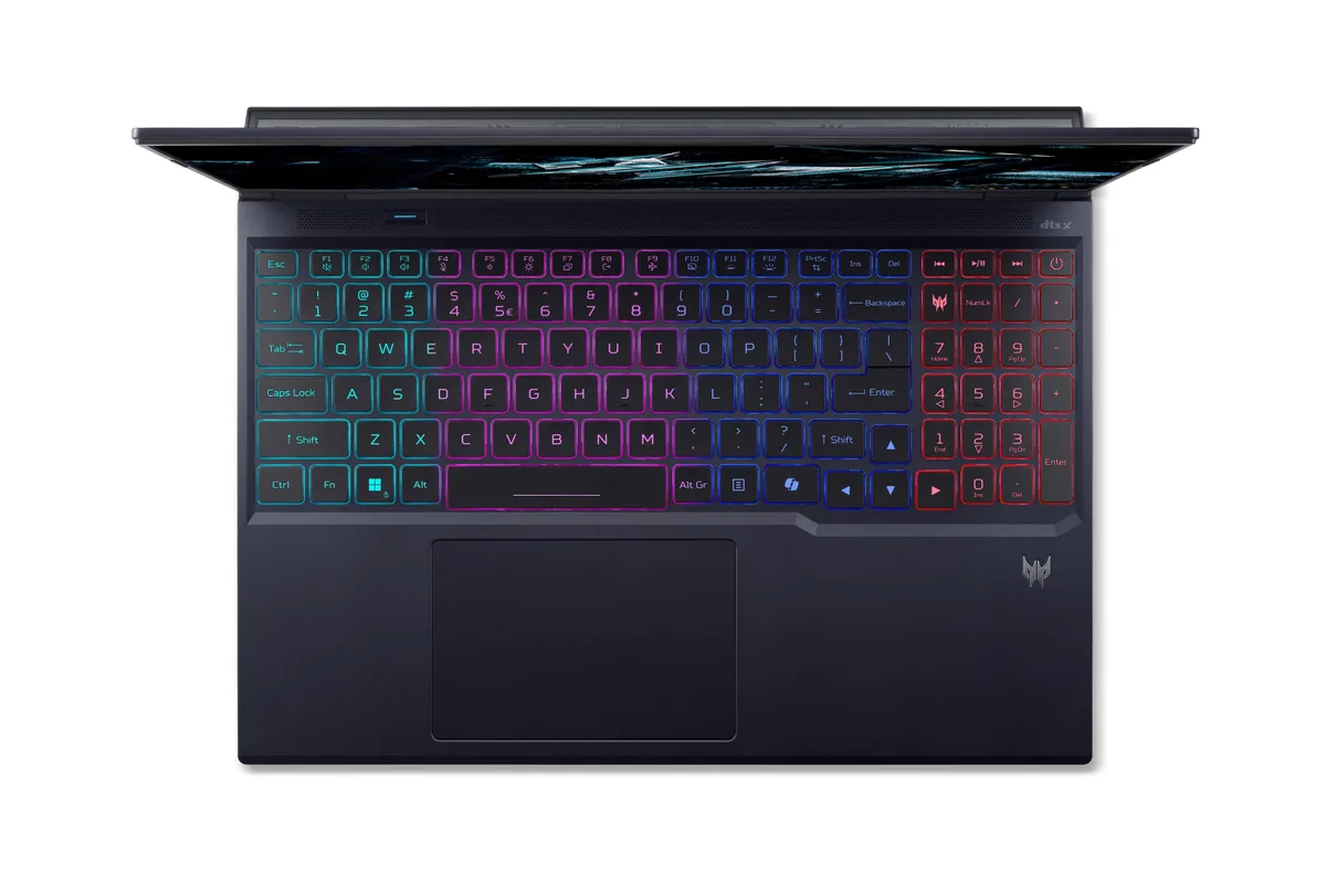 Ноутбук Acer Predator Helios Neo 16 PHN16-73 16" WQXGA IPS, Intel U9-275HX, 32GB, F1TB, NVD5060-8, Lin, чорний