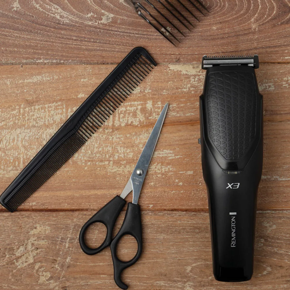 Машинка для стрижки Remington Нержавеющая сталь 3-24 мм Черная