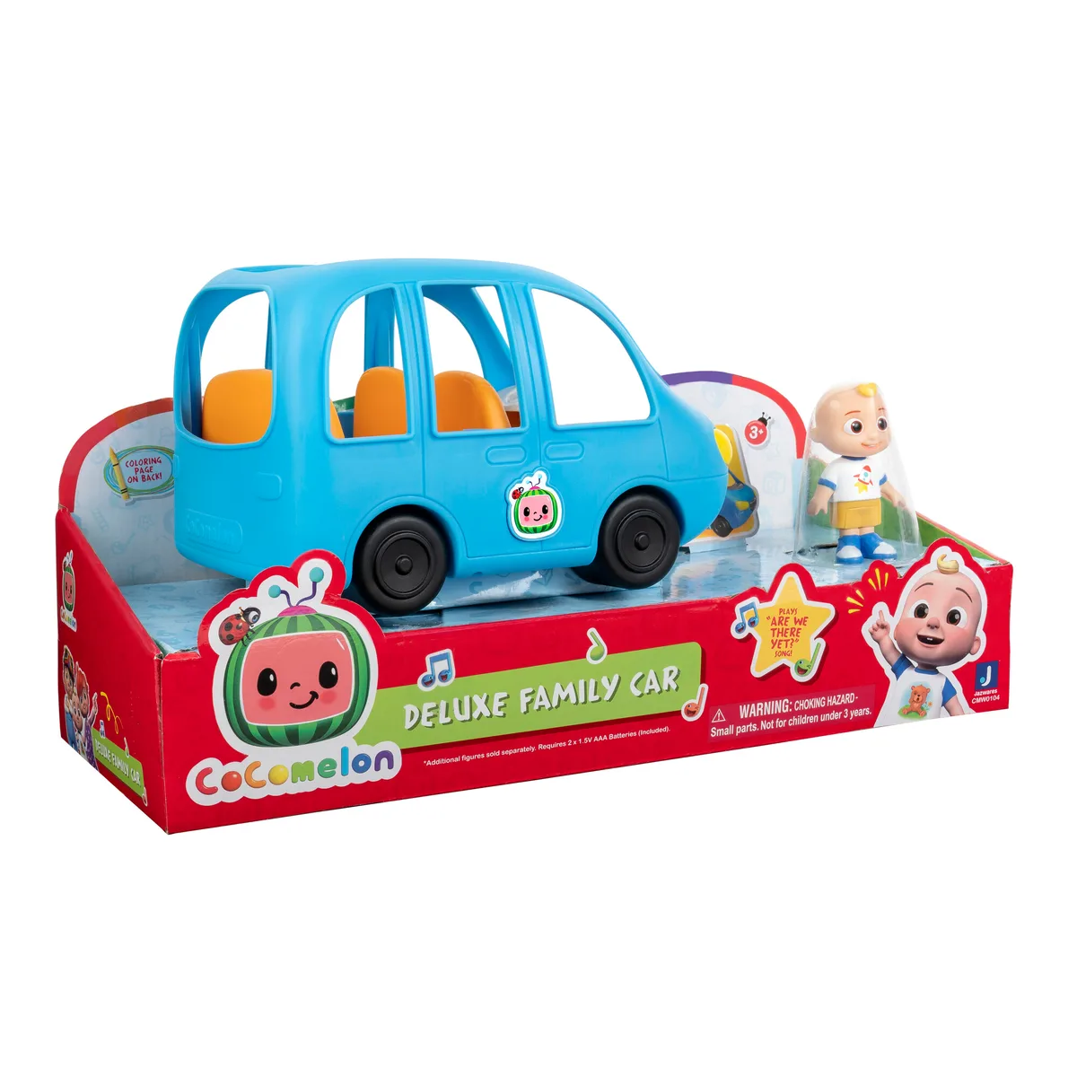 Ігровий набір CoComelon Deluxe Vehicle Сімейний автомобіль, світло і звук