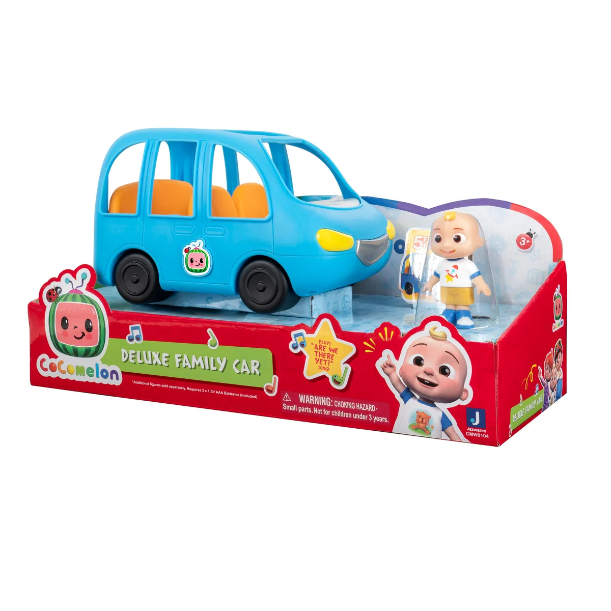 Ігровий набір CoComelon Deluxe Vehicle Сімейний автомобіль, світло і звук