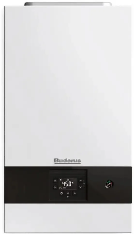 Газовий котел Buderus Logamax Plus GB122i-24 KD H двоконтурний конденсаційний з бездротовим підключенням PLUX.