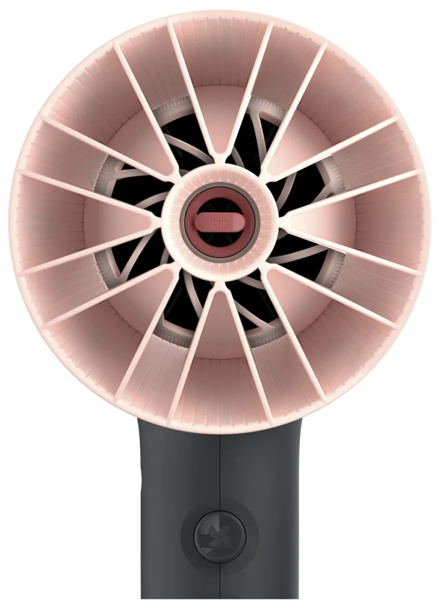 Фен Philips 2100 Вт 6 швидкостей 6 температур чорний рожевий