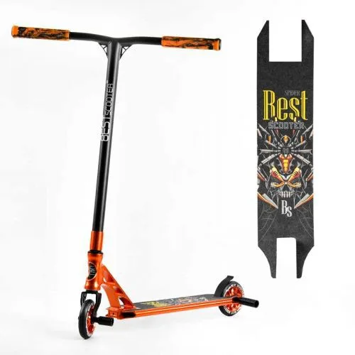Труковий самокат Best Scooter HIC-система з алюмінієвою декою та PEG для дітей та підлітків для трюків та катання.