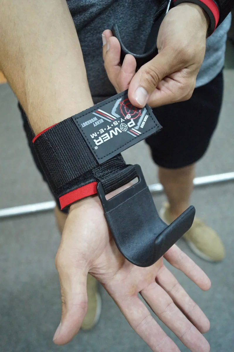 Гаки для тяги Active Point Нейлон One Size Червоний
