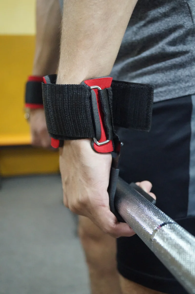 Гаки для тяги Active Point Нейлон One Size Червоний