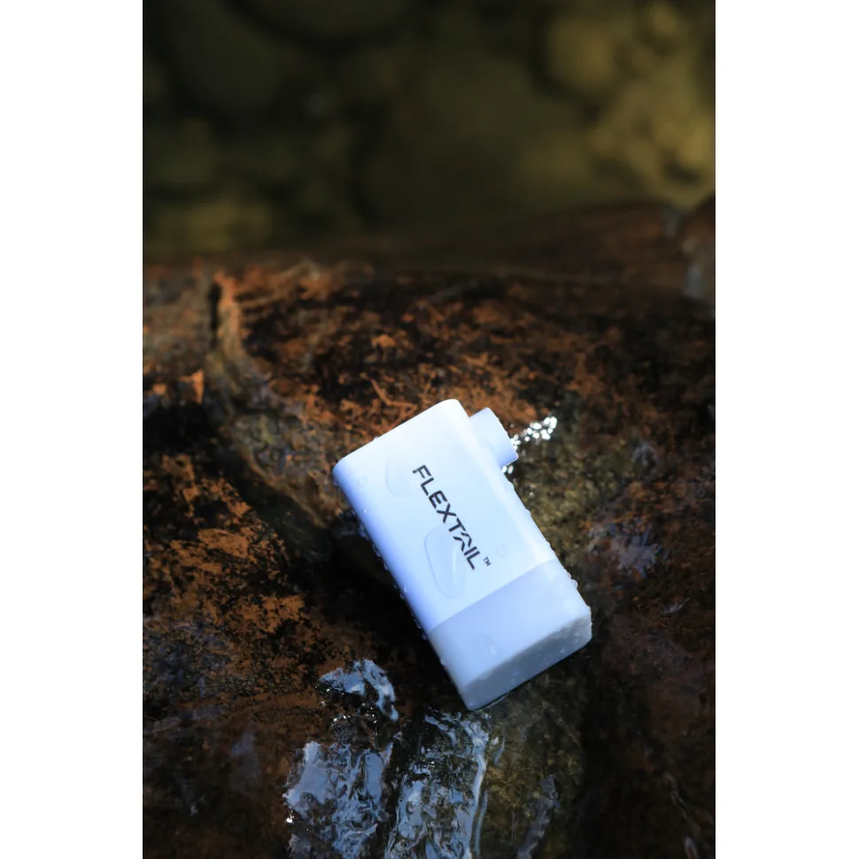 Насос-ліхтар Powerbank Flextail ABS 5,5х5х9 см Білий