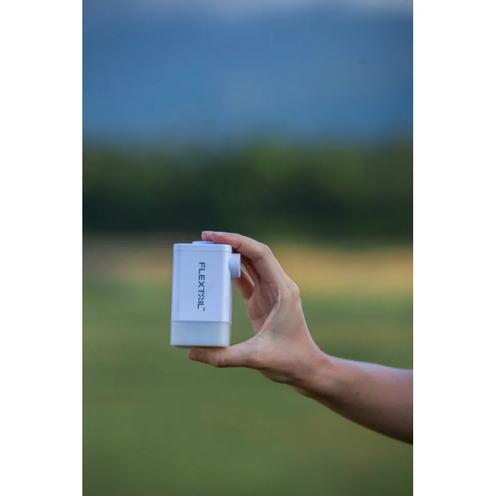 Насос-ліхтар Powerbank Flextail ABS 5,5х5х9 см Білий