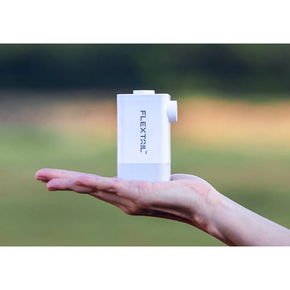 Насос-ліхтар Powerbank Flextail ABS 5,5х5х9 см Білий