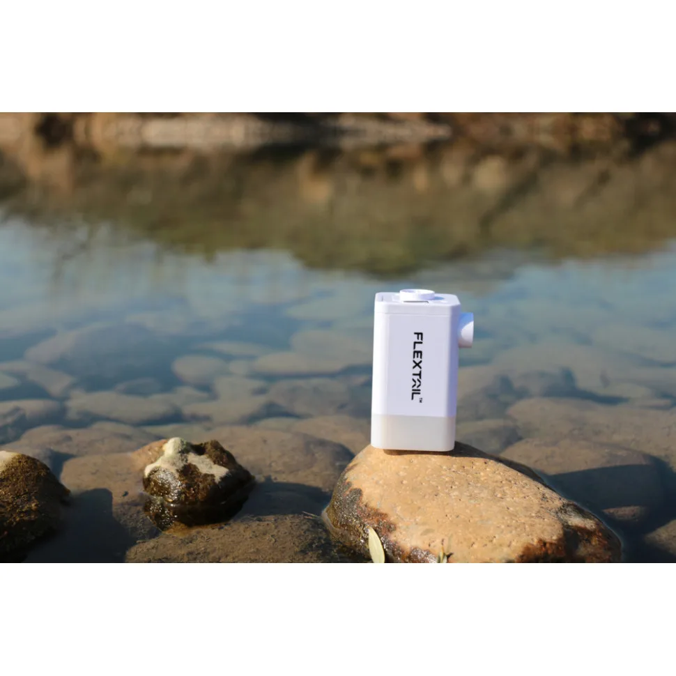 Насос-ліхтар Powerbank Flextail ABS 5,5х5х9 см Білий