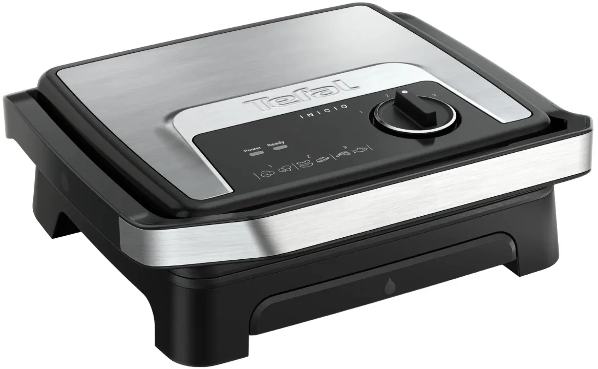 Гриль Tefal метал чорний 2000Вт 3 температурних режими