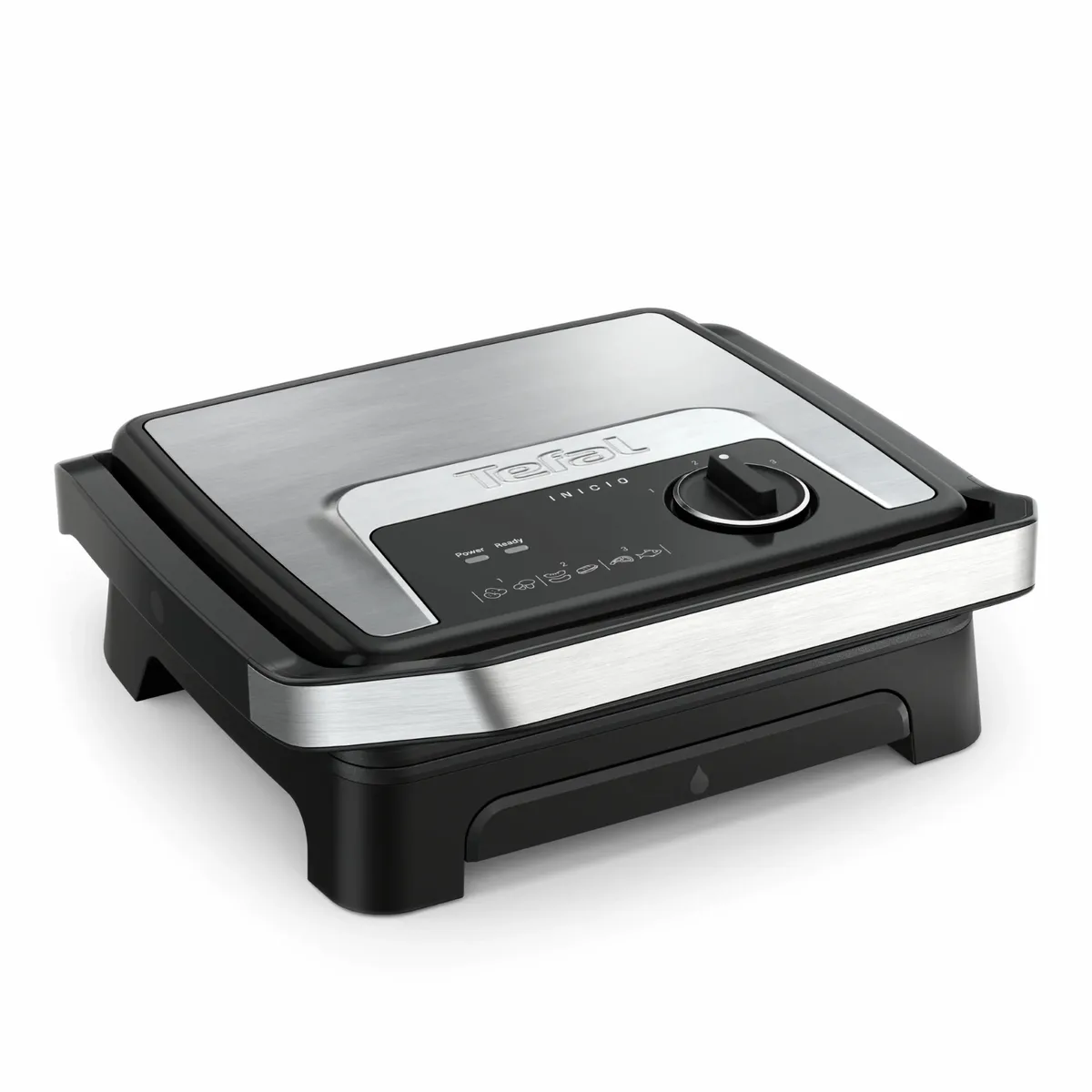 Гриль Tefal металл черный 2000Вт 3 температурных режима