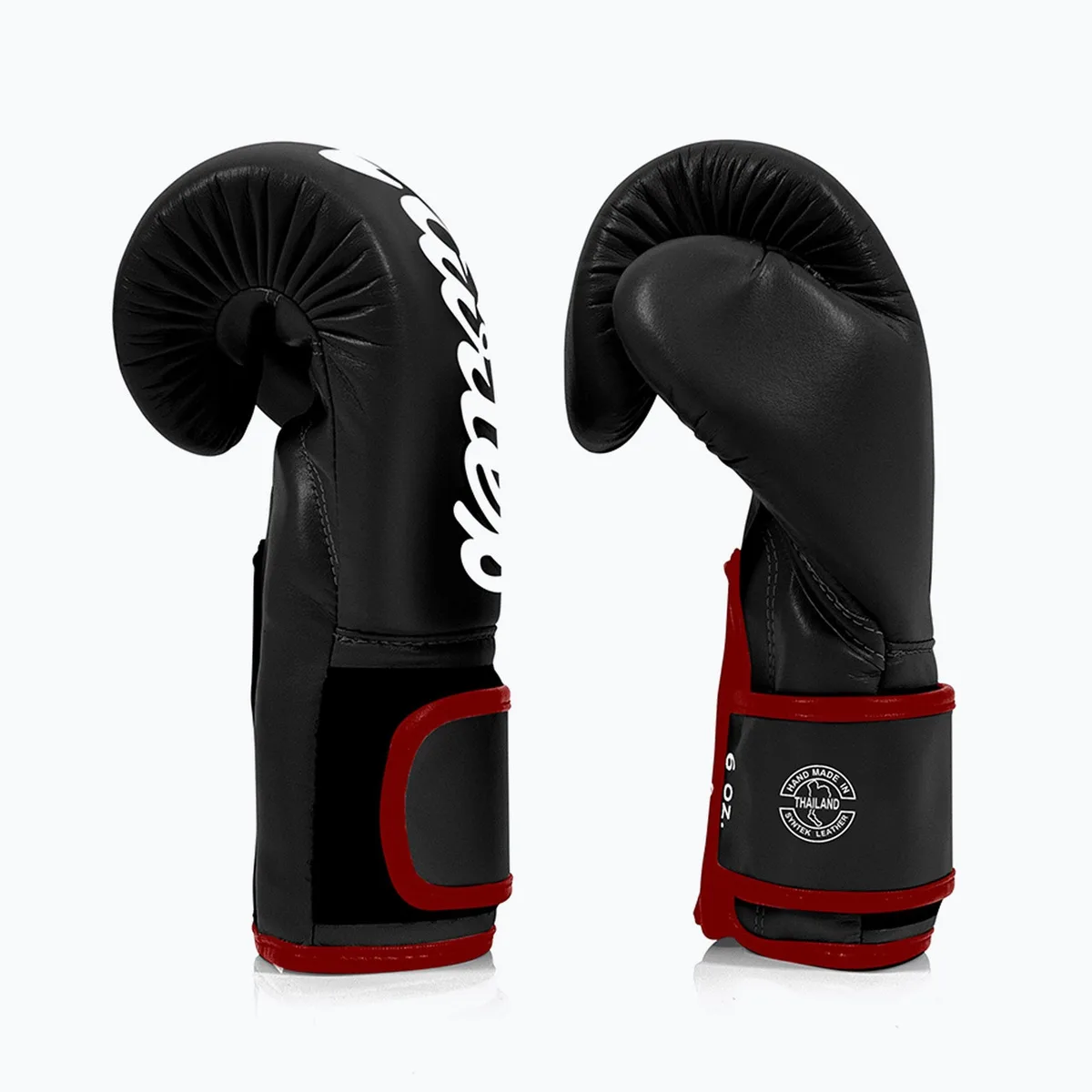 Боксерські рукавиці Fairtex мікрофібра 14 oz Чорні