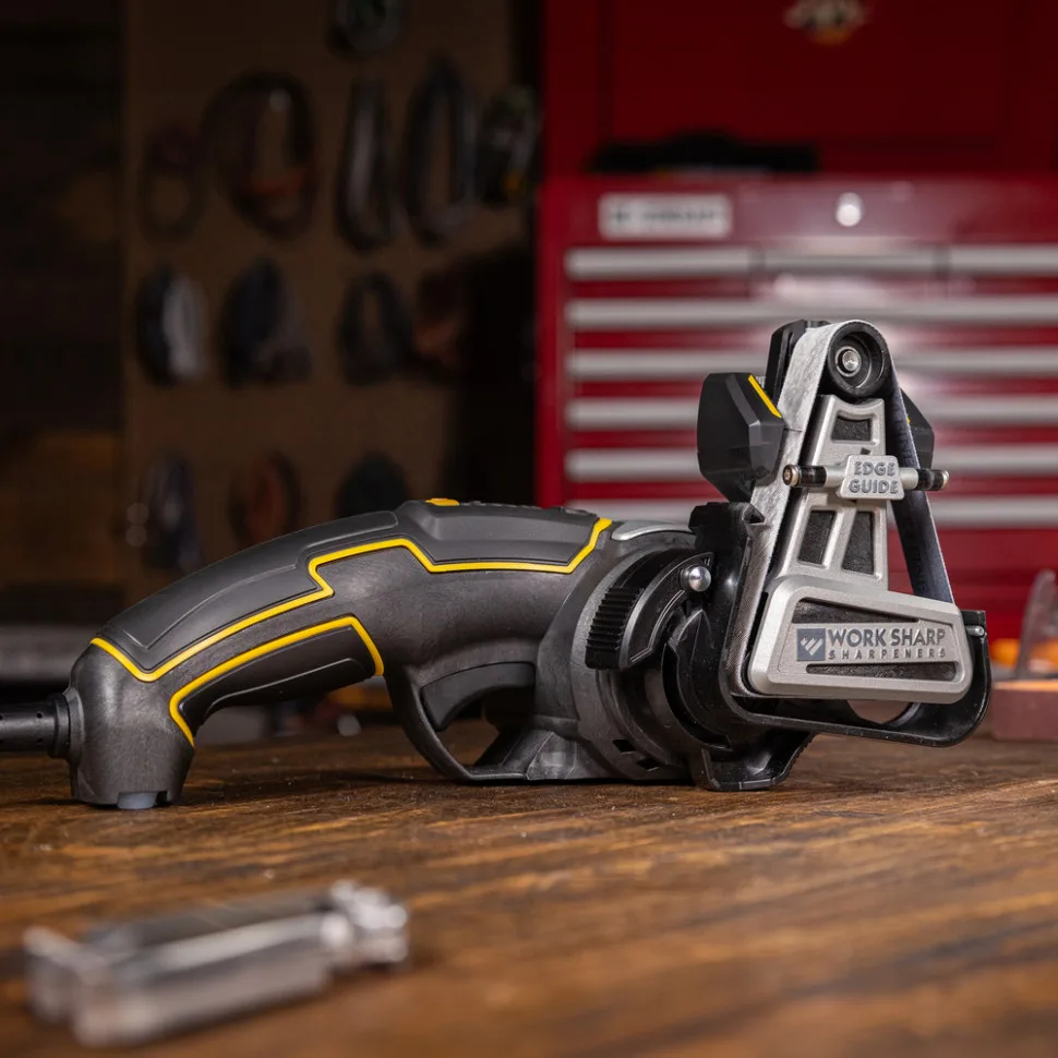 Электрическая точилка Work Sharp KTS для ножей 15-30° черная серая