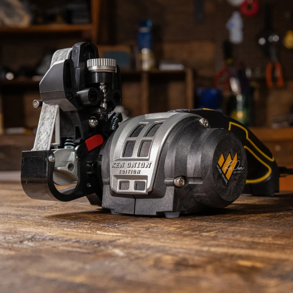 Электрическая точилка Work Sharp KTS для ножей 15-30° черная серая