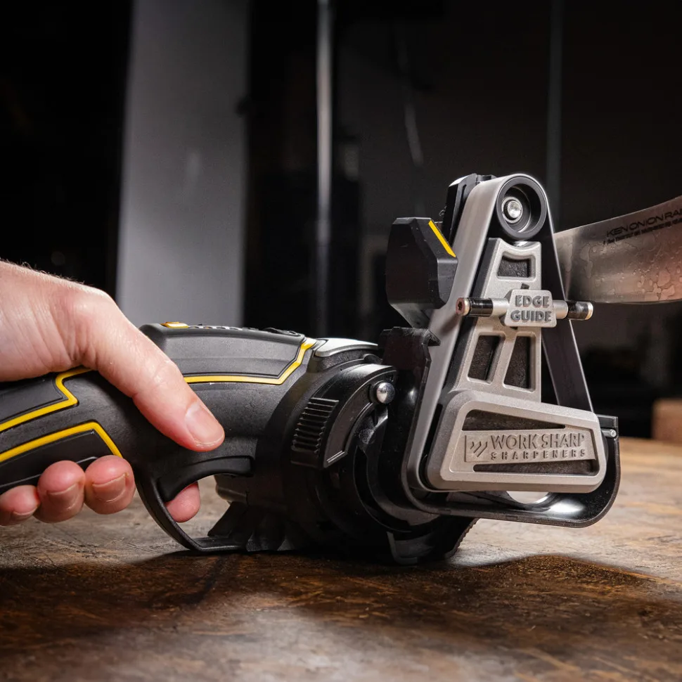 Электрическая точилка Work Sharp KTS для ножей 15-30° черная серая