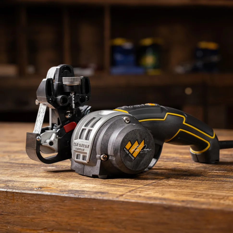 Электрическая точилка Work Sharp KTS для ножей 15-30° черная серая