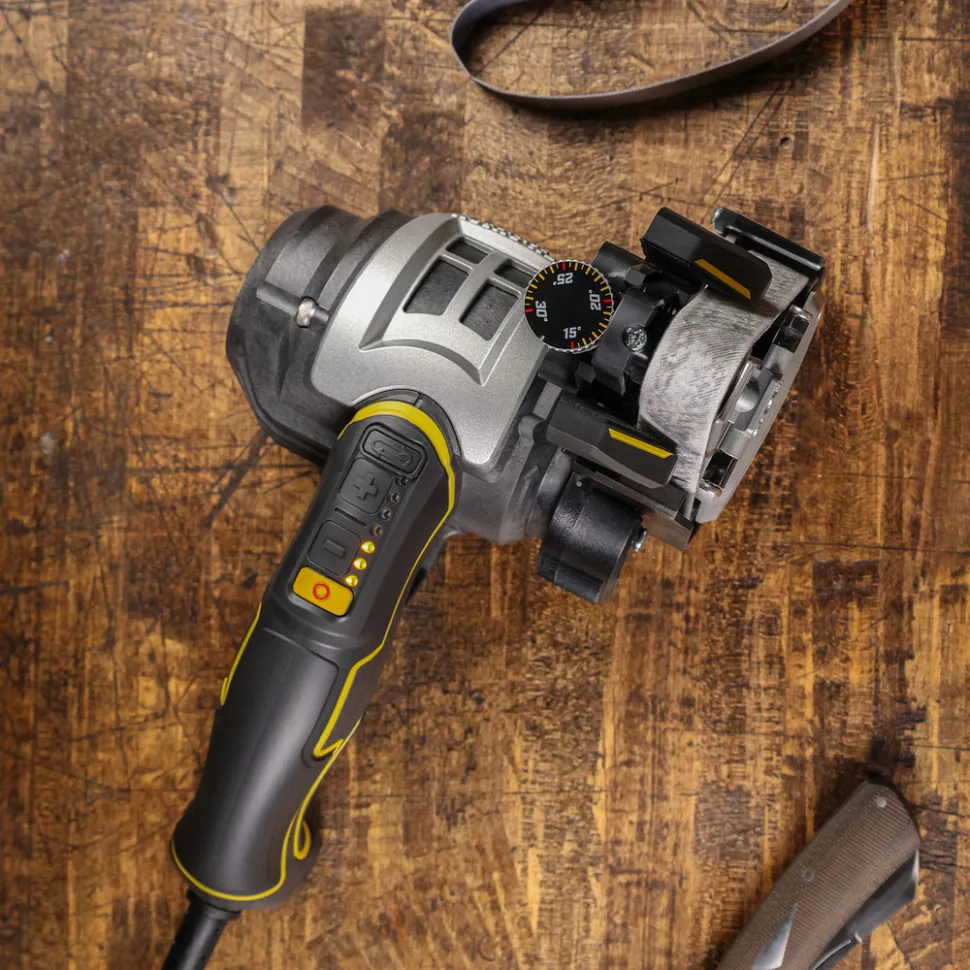 Электрическая точилка Work Sharp KTS для ножей 15-30° черная серая