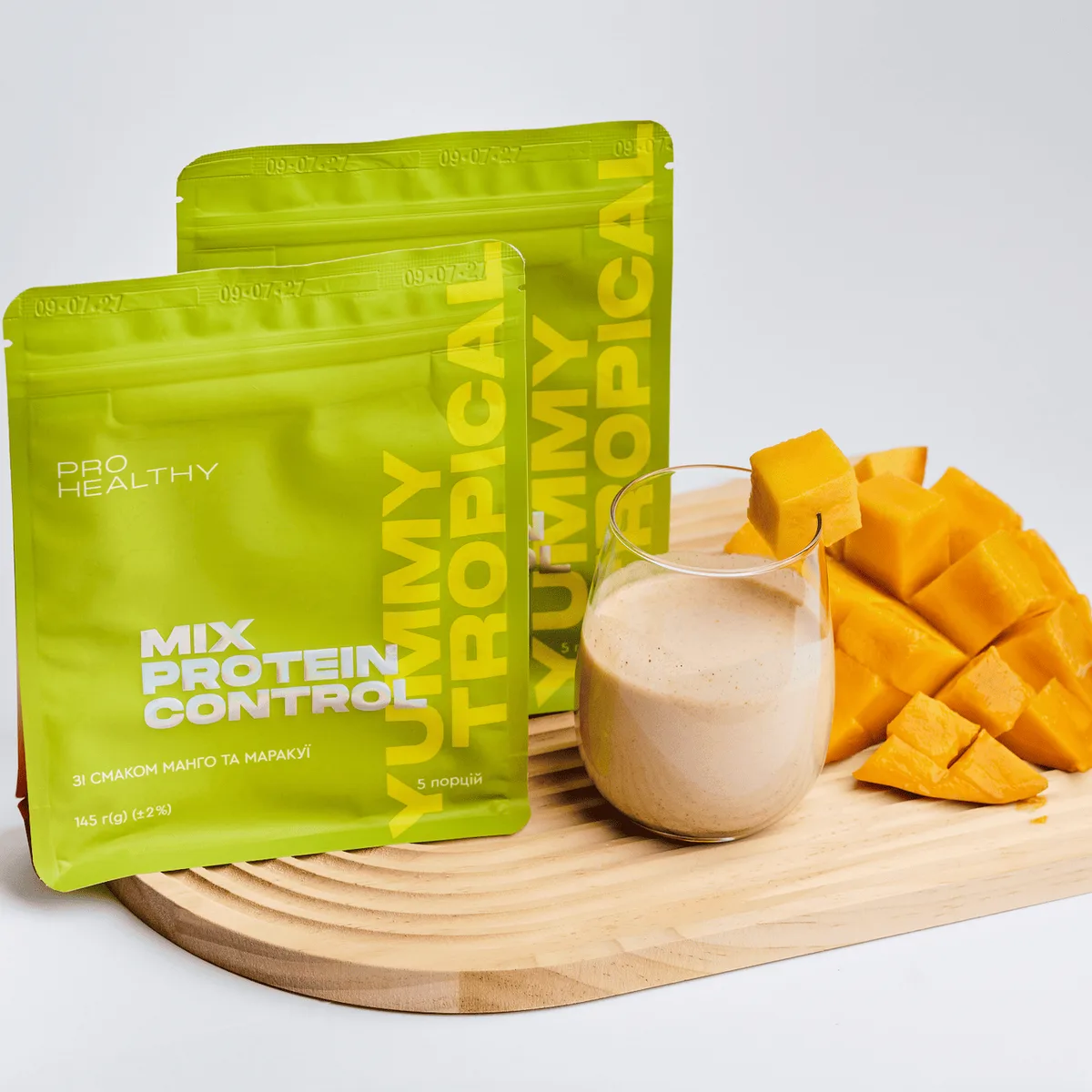 Choice Mix Protein Control Yummy Tropical — низькокалорійний поживний коктейль, 145 г Чойс