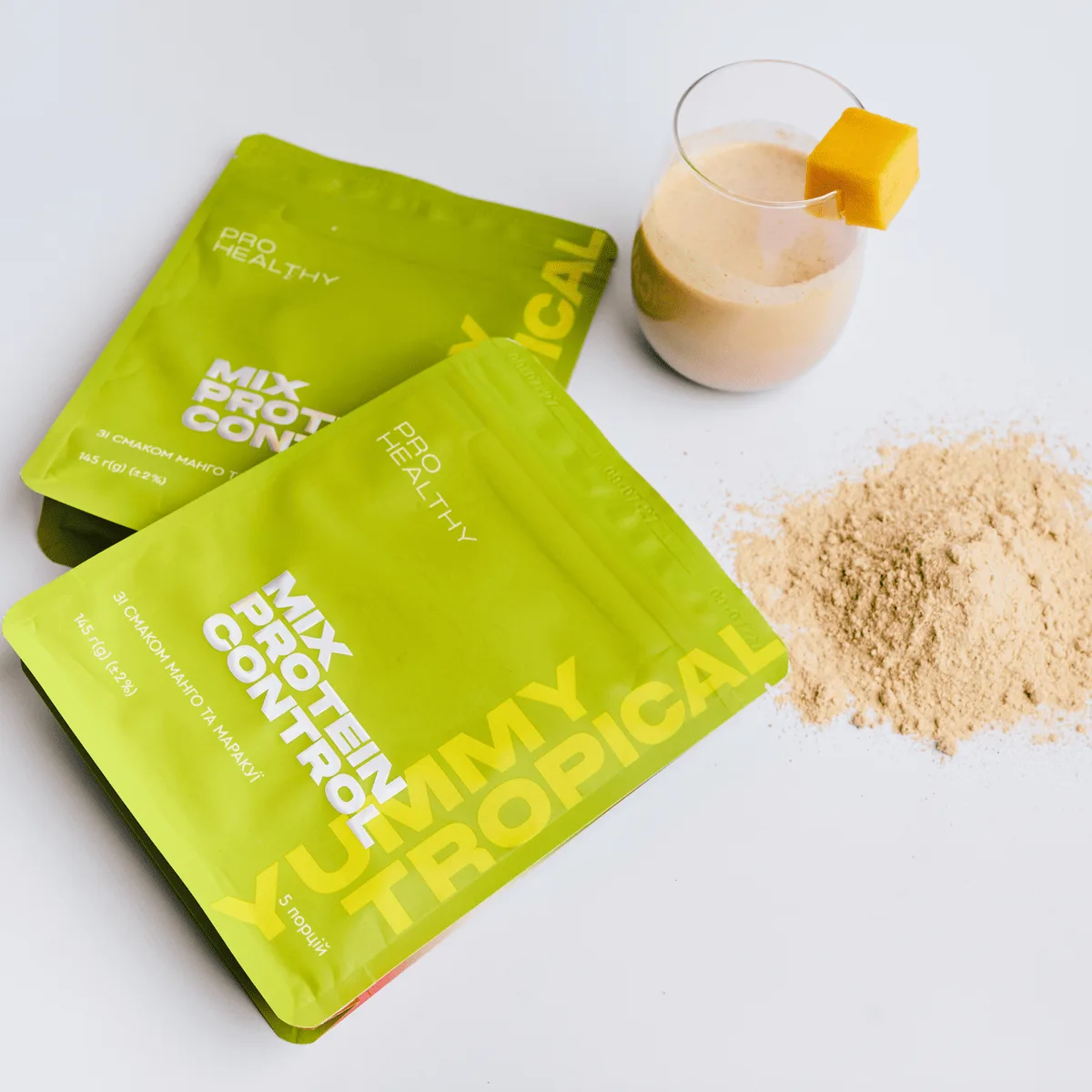 Choice Mix Protein Control Yummy Tropical — низькокалорійний поживний коктейль, 145 г Чойс