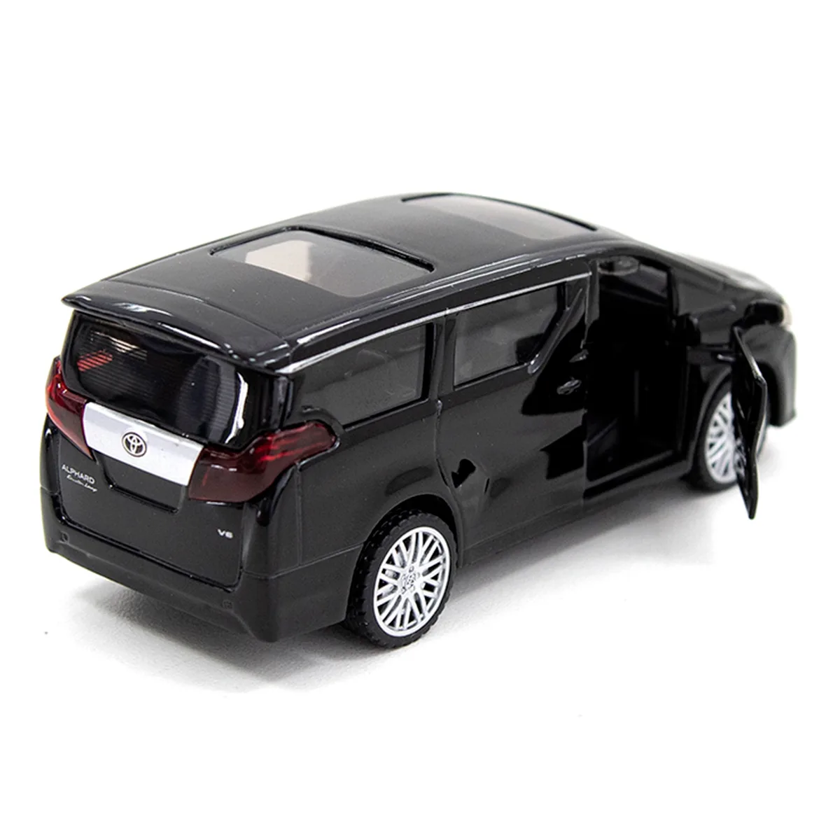 Автомодель TechnoDrive метал 11,2х5,2х4,5 см чорна