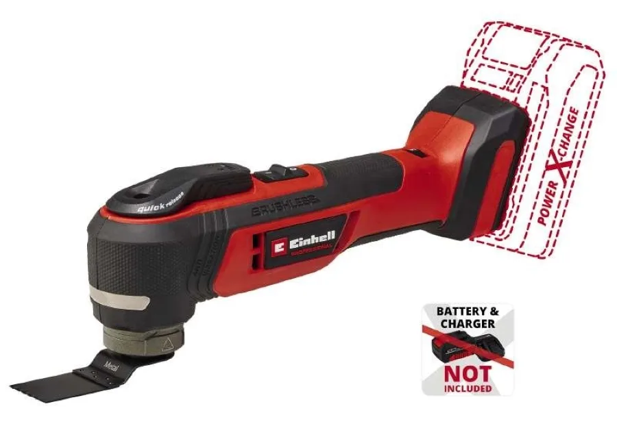 Акумуляторний універсальний інструмент Einhell Professional TP-MG 18 Li BL - Solo PXC 18В 11000-20000 обертів