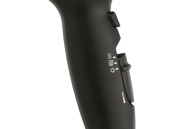 Фен Panasonic для подорожей, 2500Вт, 3 швидкості, іонізація, холодний обдув, чорний.