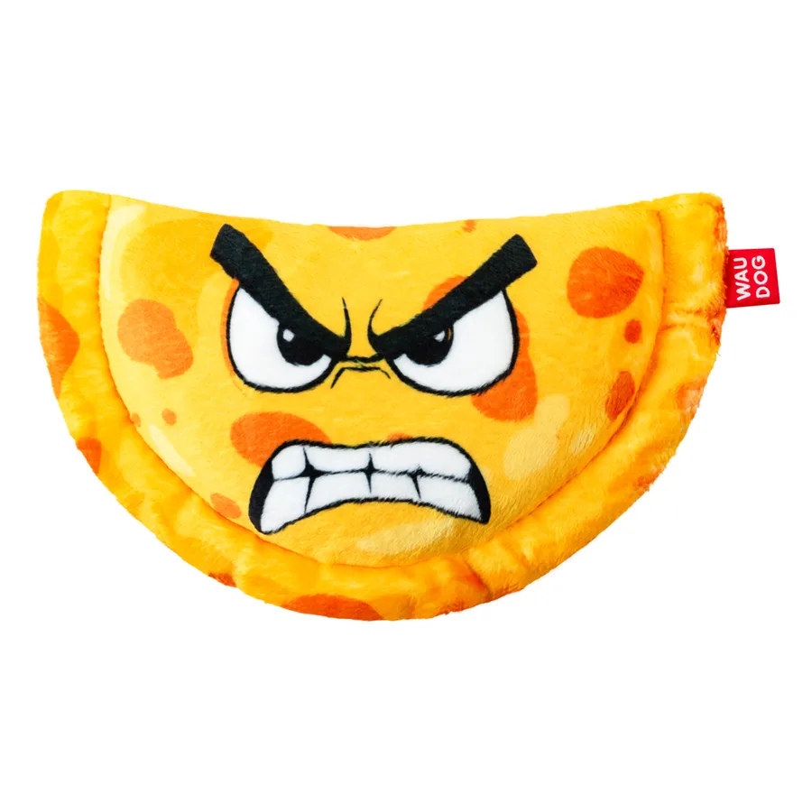 Іграшка для собак WAUDOG Fun Plush Чебурек з хрускотом 20x13 см плюш