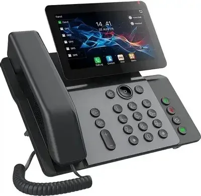 Телефон IP Fanvil V66 2xGE LAN, 1xUSB-A, BT5.4, Wi-Fi, 20 SIP line, SW Linux, PoE, 7" кольоровий тач-дисплей, 116 DSS клавіш