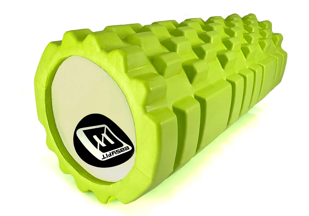 Масажний ролик EasyFit EVA 33 см Салатовий