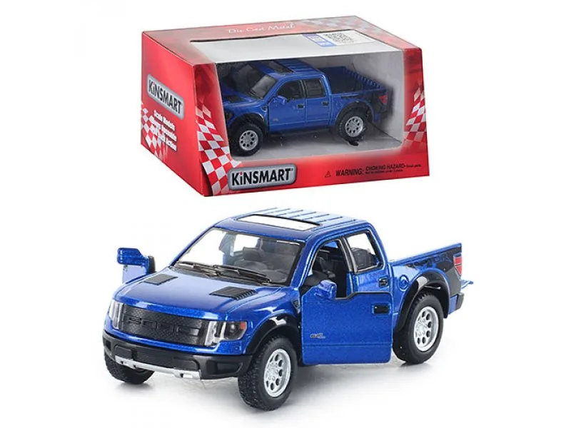 Детская коллекционная машинка Kinsmart металл 1:46 синий