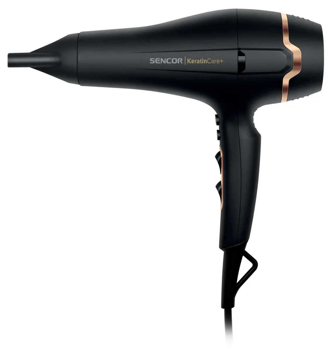 Фен Sencor 2400 Вт 2 скорости 3 температуры черный