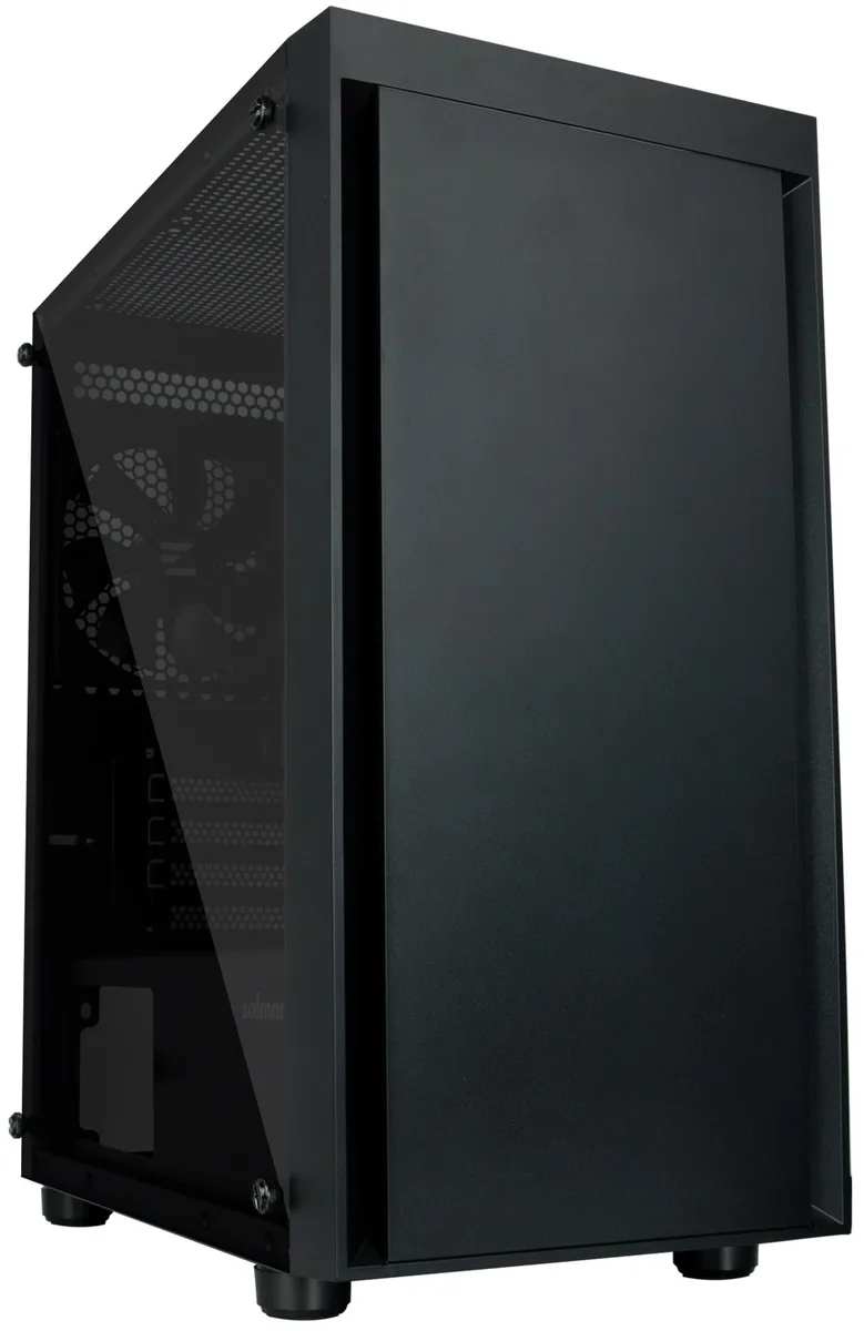 Корпус Zalman T3 Plus без БЖ, 1xUSB3.0, 2xUSB2.0, 2x120мм, VGA 290мм, mATX, TG side panel, чорний