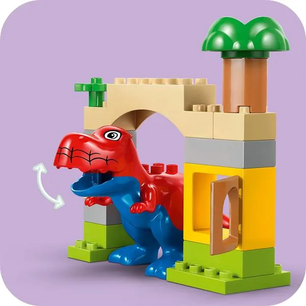 Конструктор LEGO DUPLO 25 деталей Динозавр Спайді Рекс проти Зеленого Гобліна