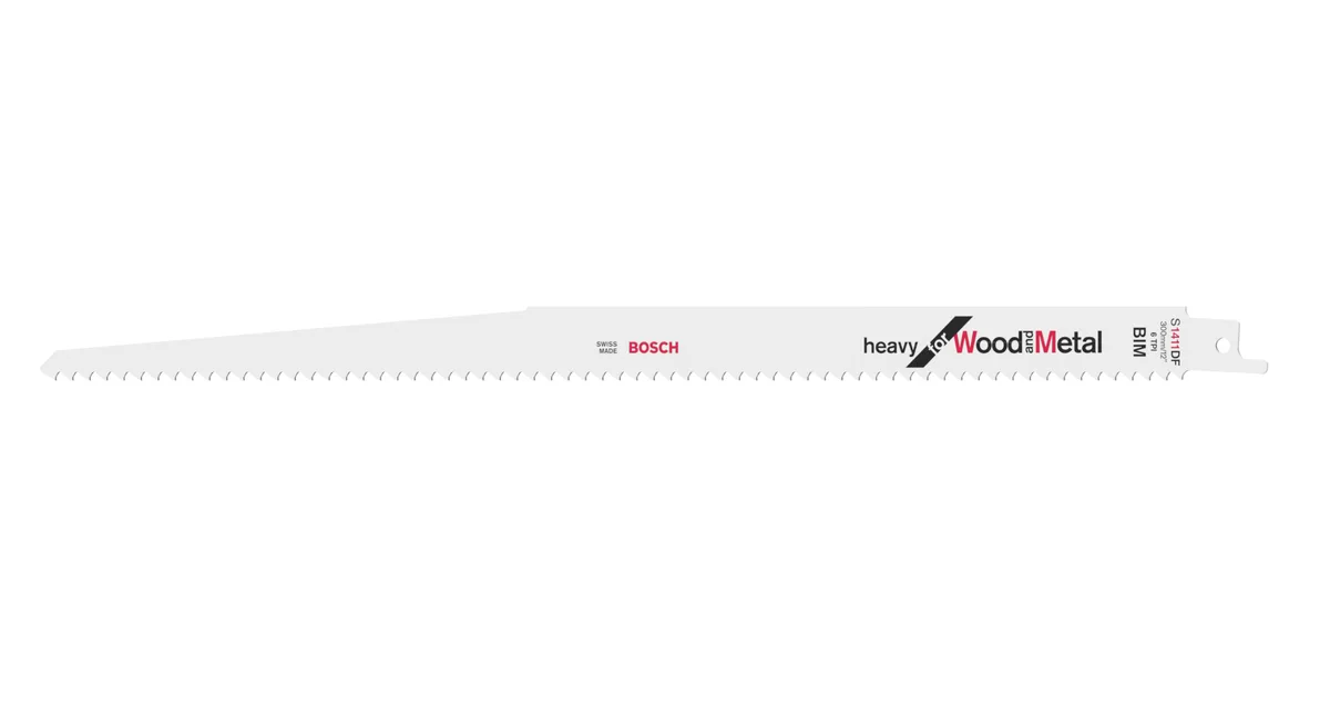 Шабельне полотно Bosch по металу та дереву 300 мм біметал 2 шт