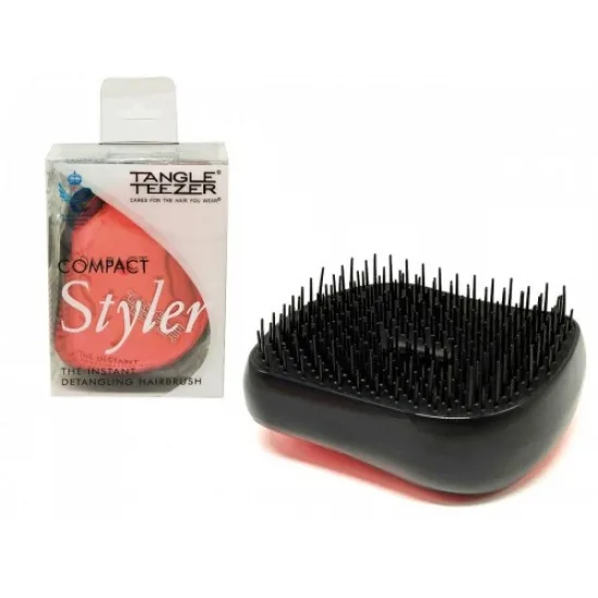 Розчіска Compact Stylers пластик 20х7 см Червоний глянець