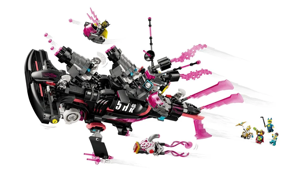 Конструктор LEGO Dreamzzz 9+ Підводний човен Акула Різнокольоровий