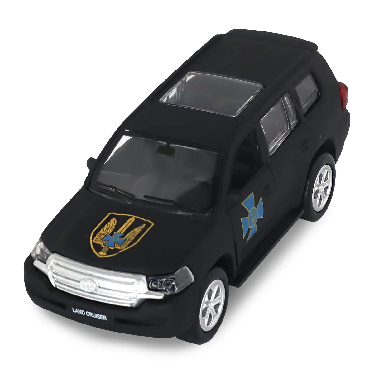 Автомодель TechnoDrive метал 12х5х5 см Шеврони Героїв