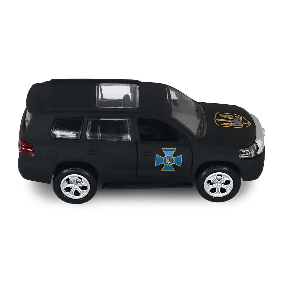 Автомодель TechnoDrive метал 12х5х5 см Шеврони Героїв