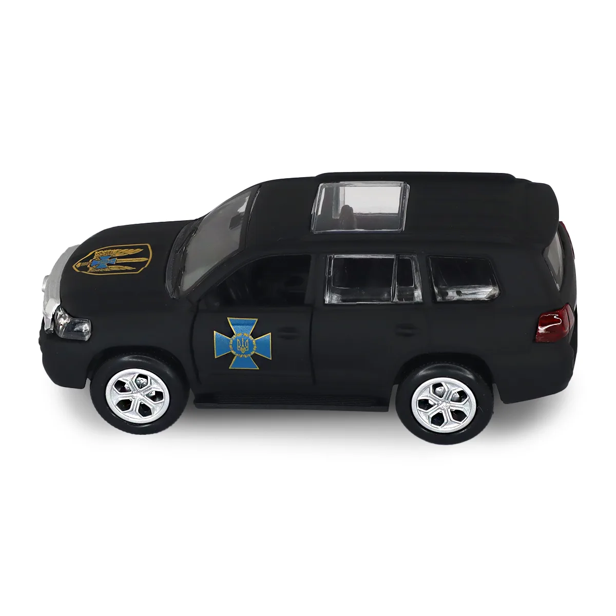 Автомодель TechnoDrive метал 12х5х5 см Шеврони Героїв
