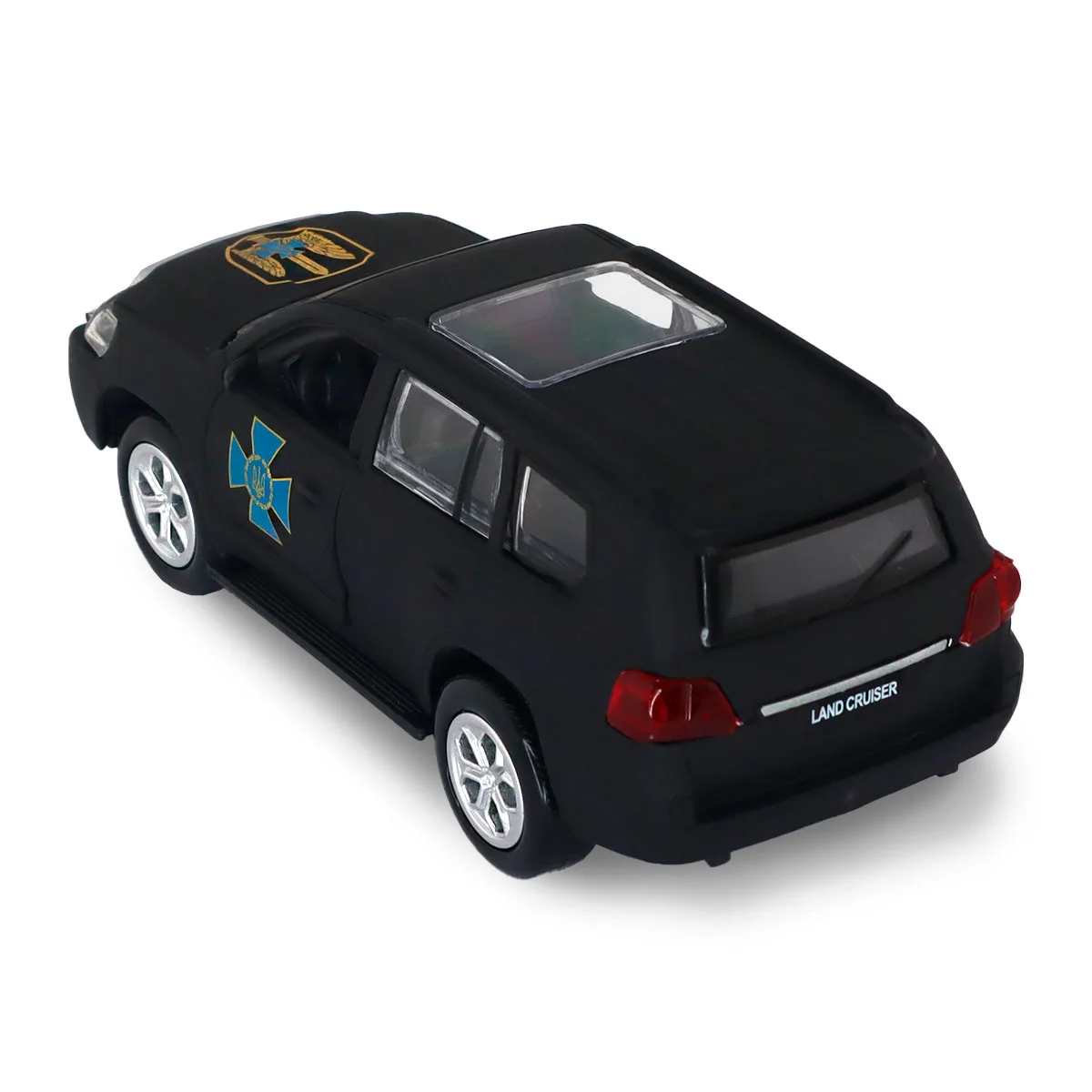 Автомодель TechnoDrive метал 12х5х5 см Шеврони Героїв