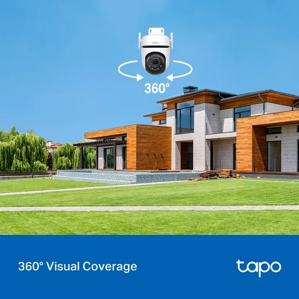IP-Камера TP-LINK Tapo C520WS 4MP N300 1xFE LAN внешняя поворотная
