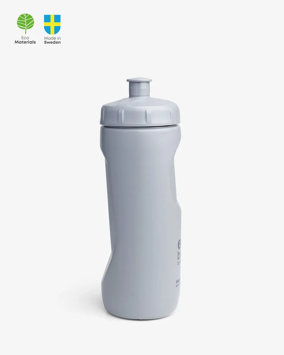 Бутылка для воды SmartShake пластиковая 500 мл серая.