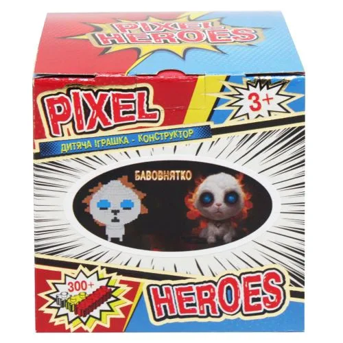 Конструктор Pixel Heroes Хлопок 457 деталей для творчості від 6 років