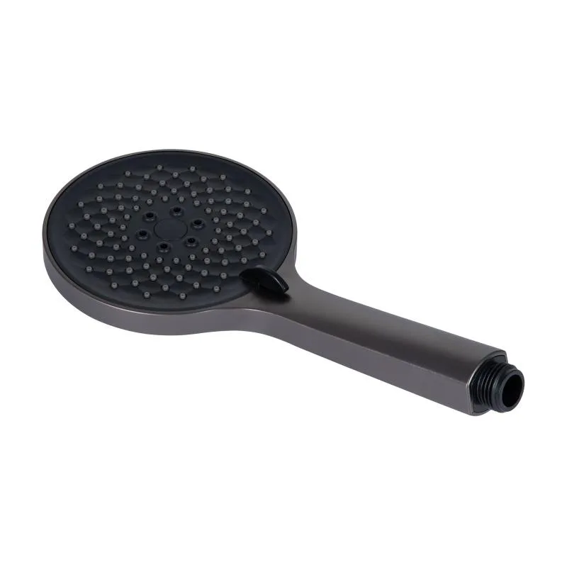 Змішувач для ванни Qtap Vlasta New довгий поворотний вилив 338 мм латунь Gunmetal Black
