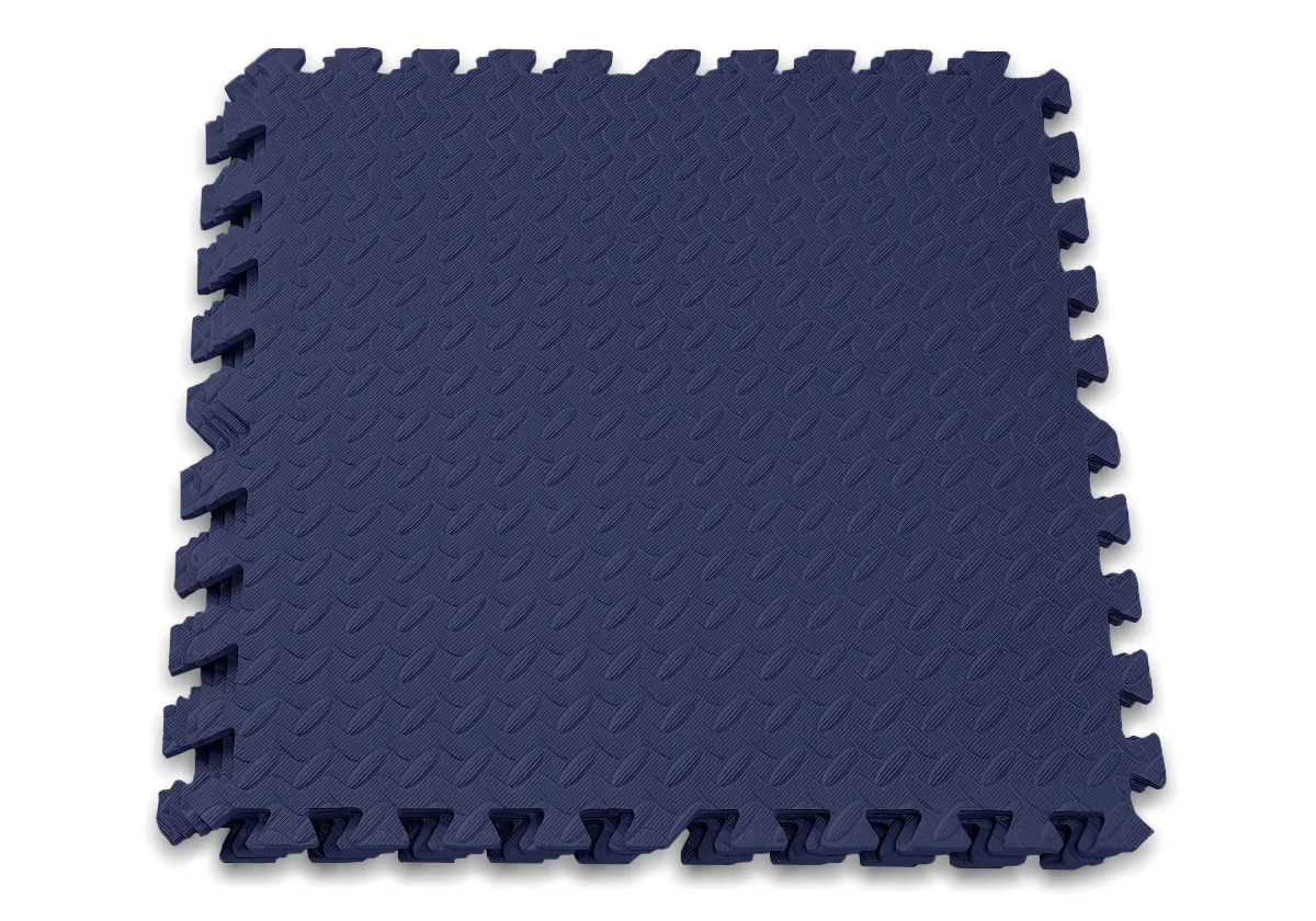 Татамі мат EasyFit EVA 60х60 см синій 4 шт
